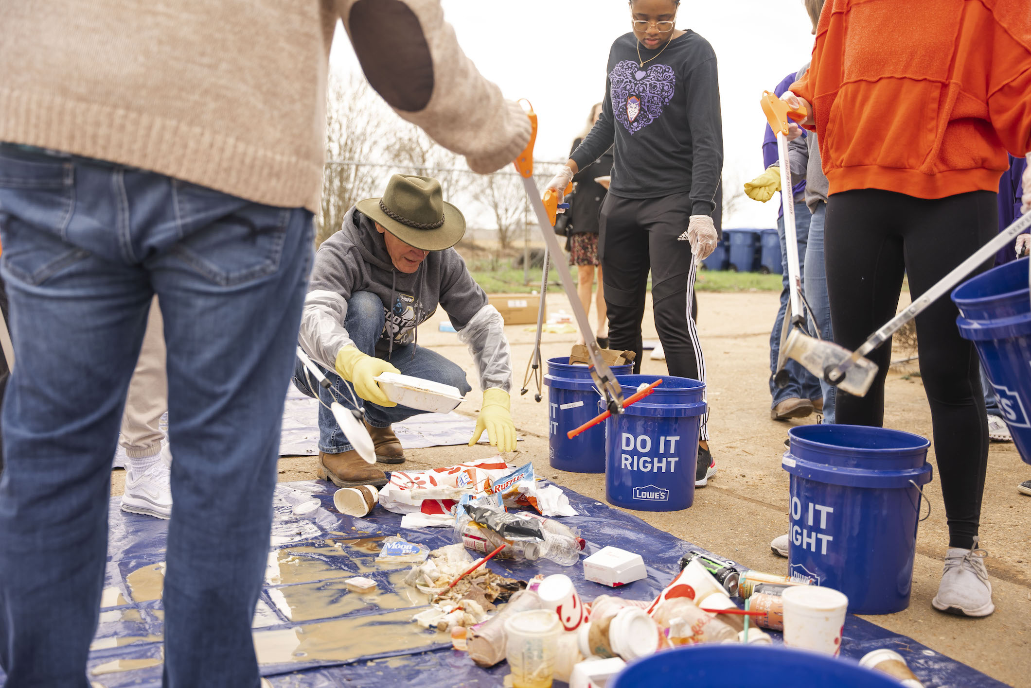 Learning from Litter: Northwestern State University Performs Litter Survey and Waste Audit