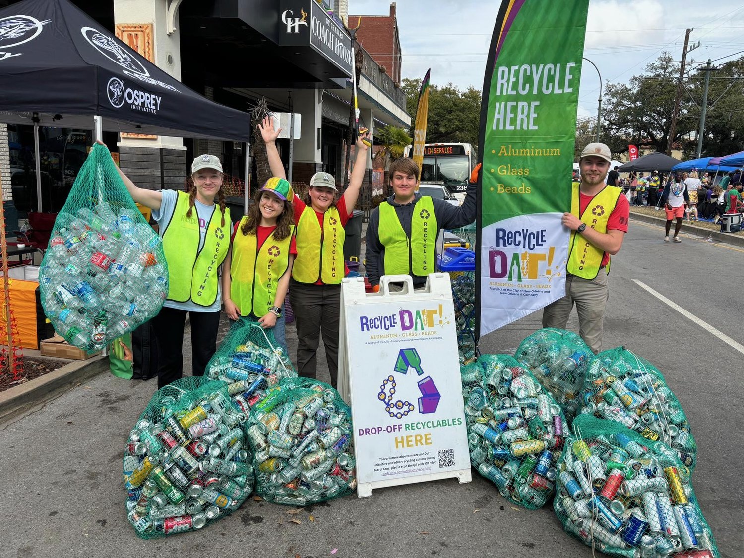 Greener Ground Spotlight: Grounds Krewe and Recycle Dat!