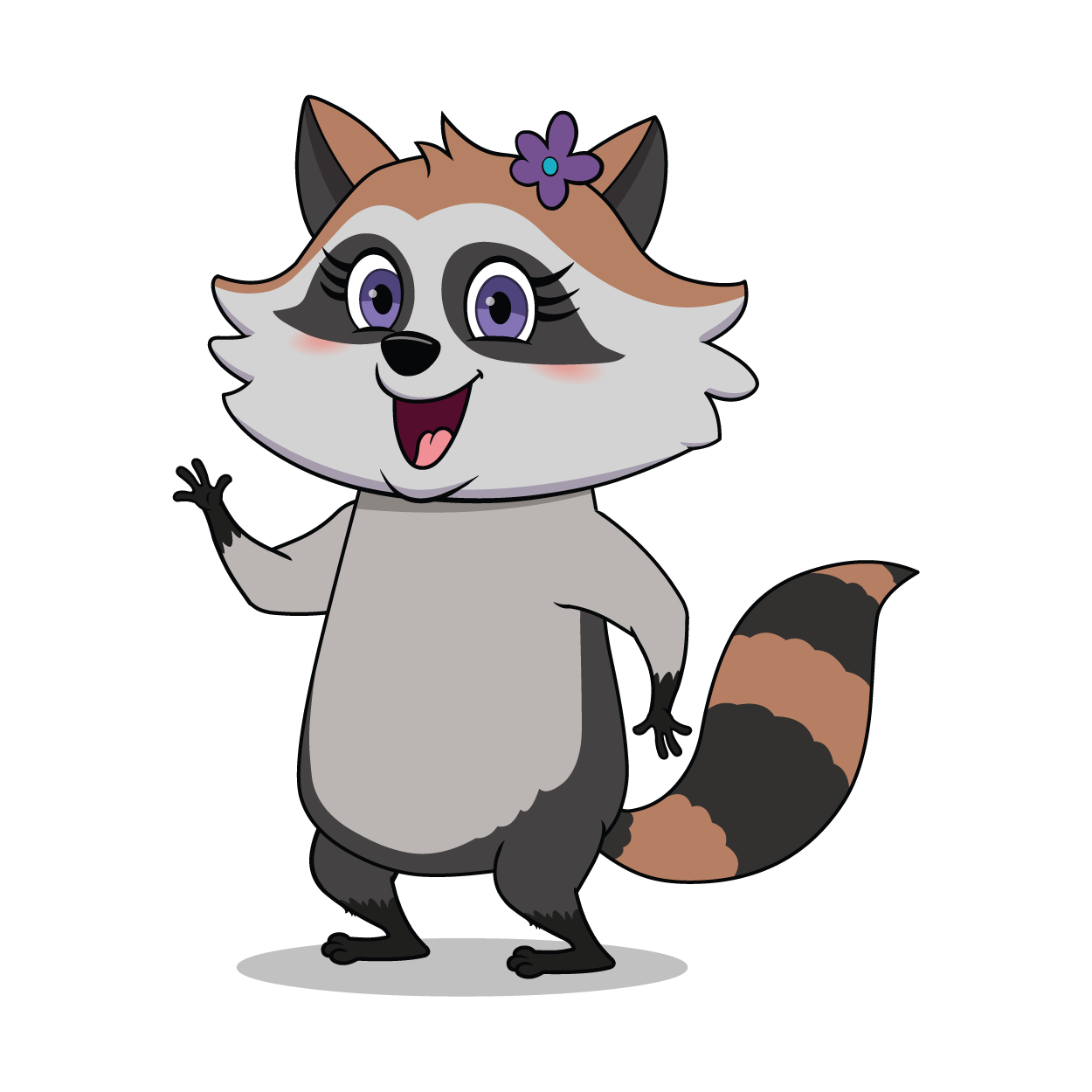 Rocksey the Raccoon