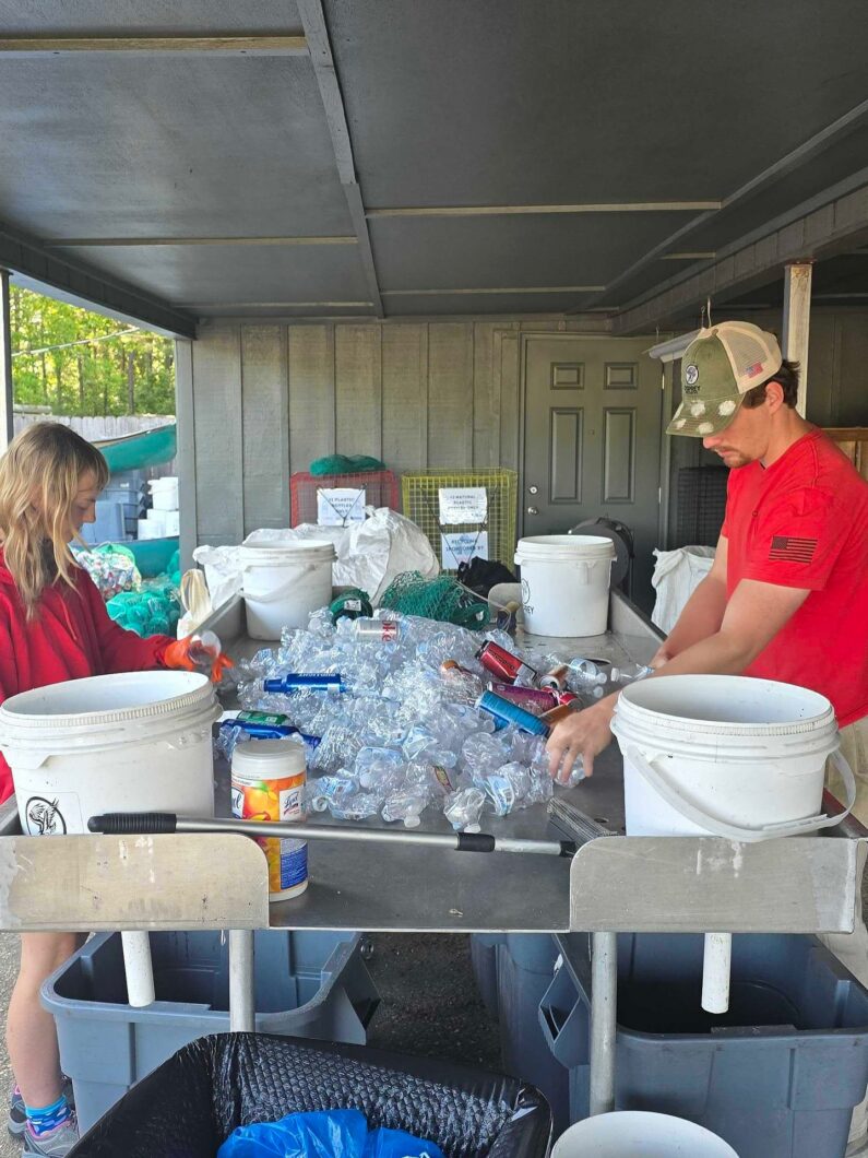 Osprey Initiative sorting recycling