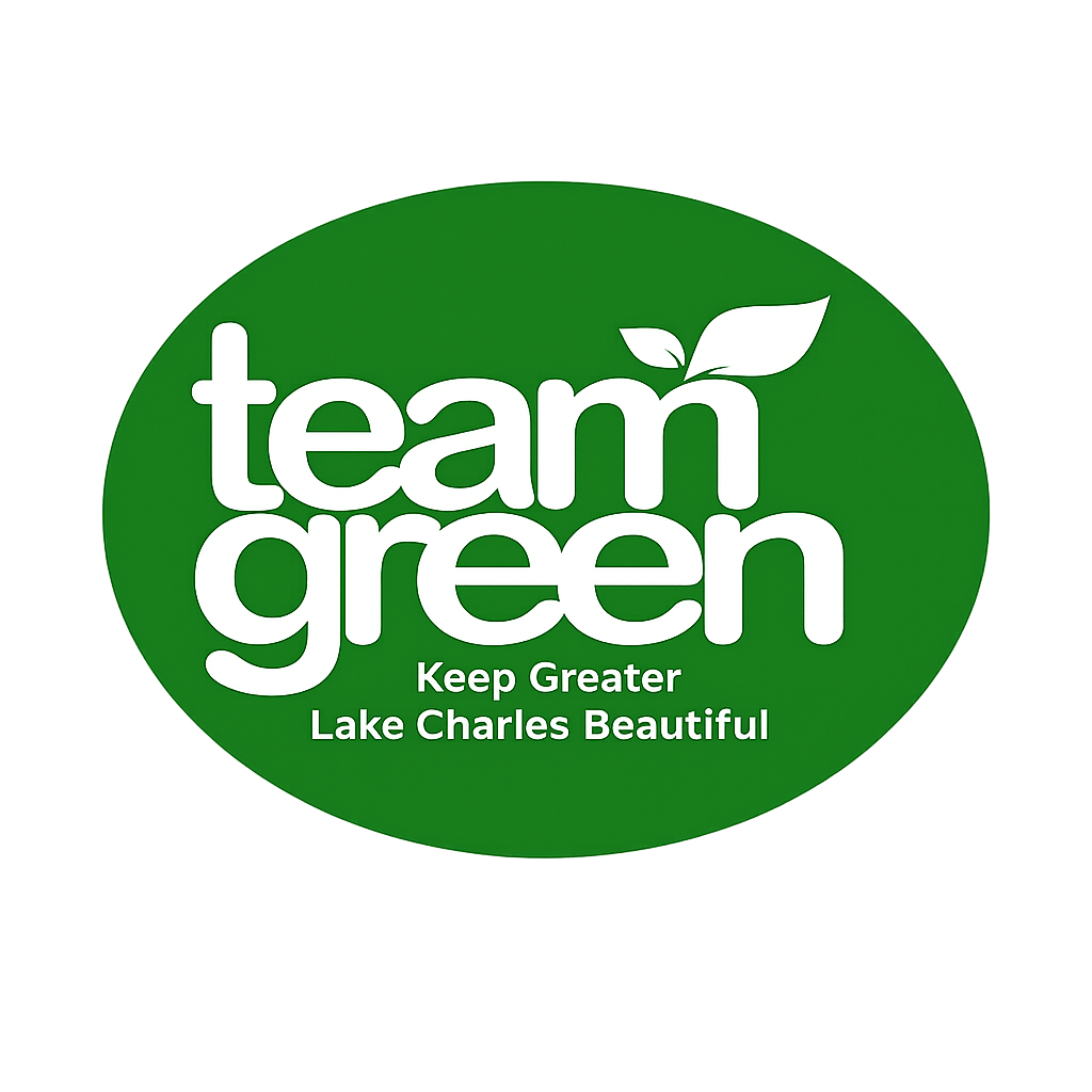 Keep Greater Lake Charles Beautiful (Team Green) logo