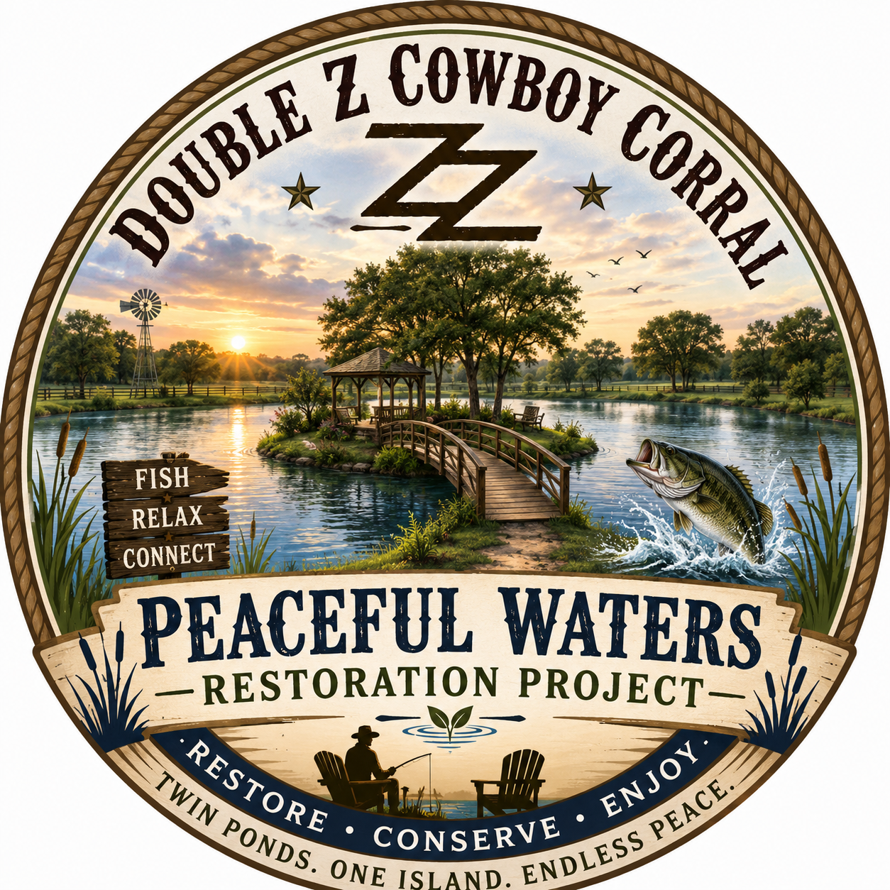 Double Z Cowboy Corral logo